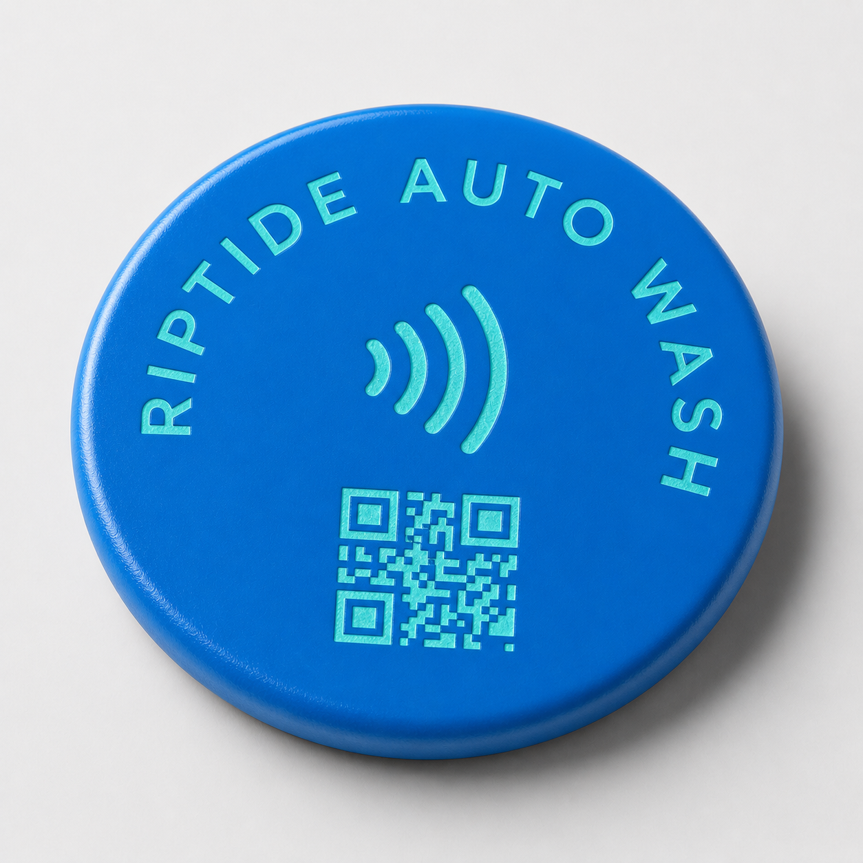 RipTide Auto Wash loyalty chip